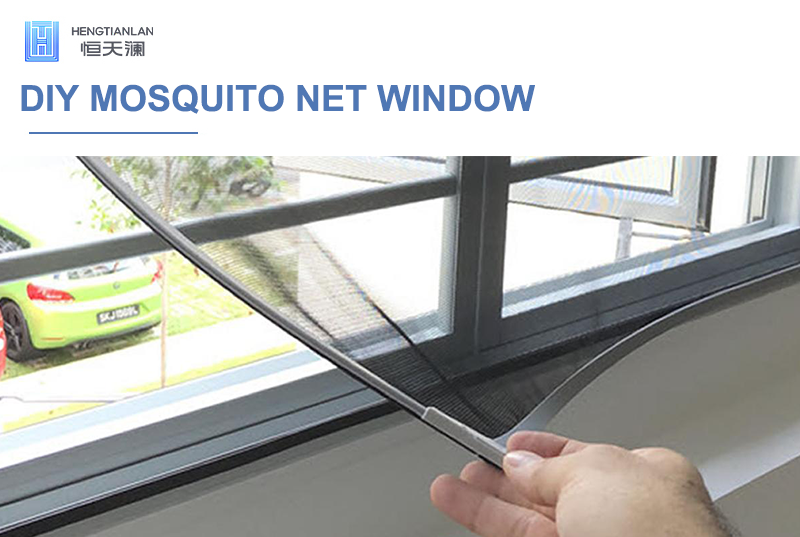 DIY Magnetic Window Insect Screen